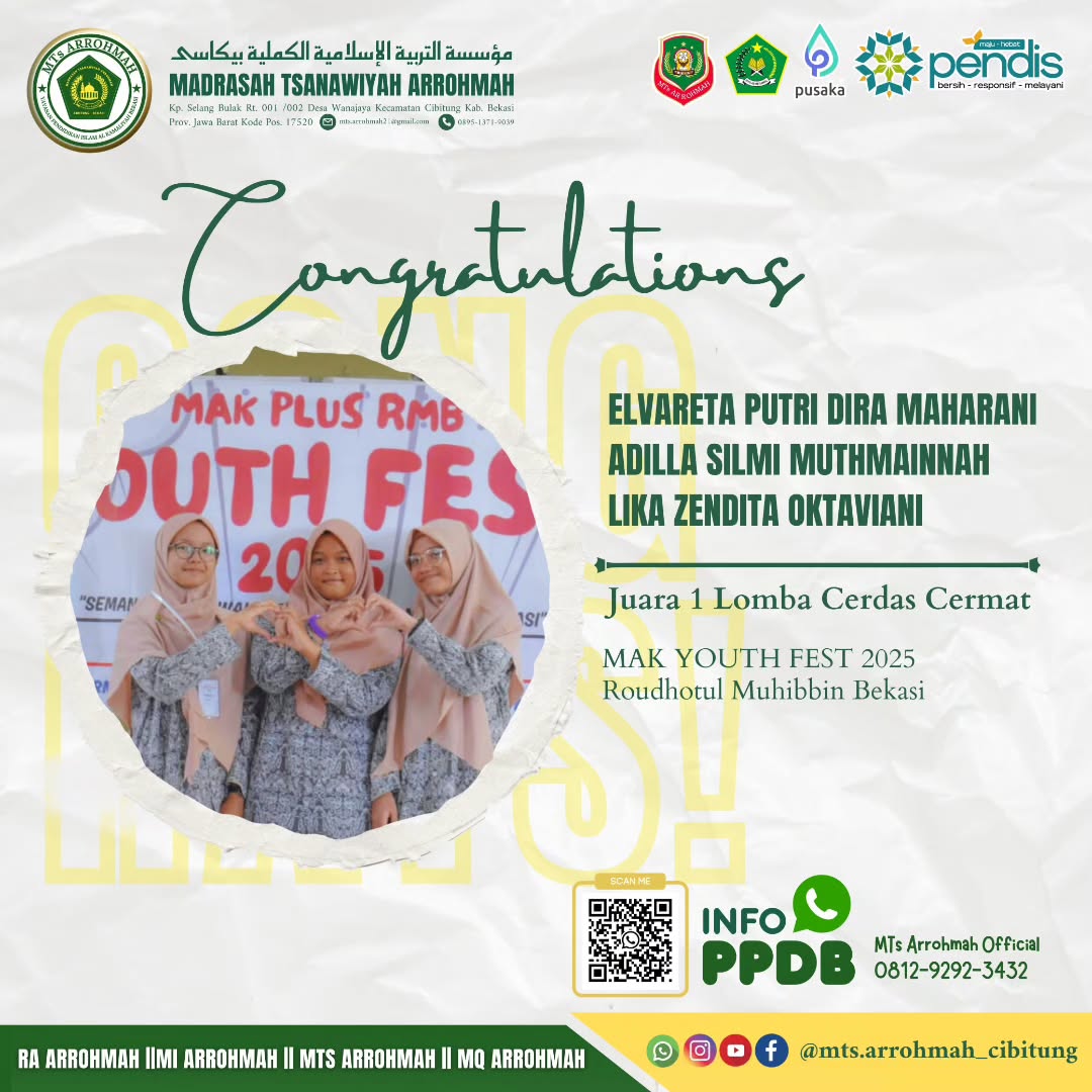 juara 1 Lomba Cerdas Cermat